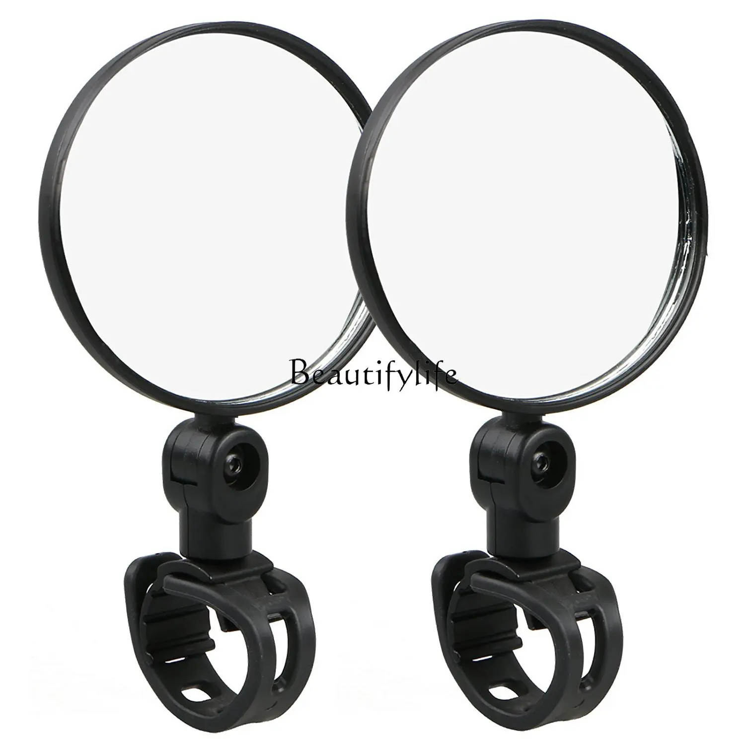 Mini Bicycle Folding Rear View Rearview Mirror Mountain Bike Convex Large round Rearview Mirror