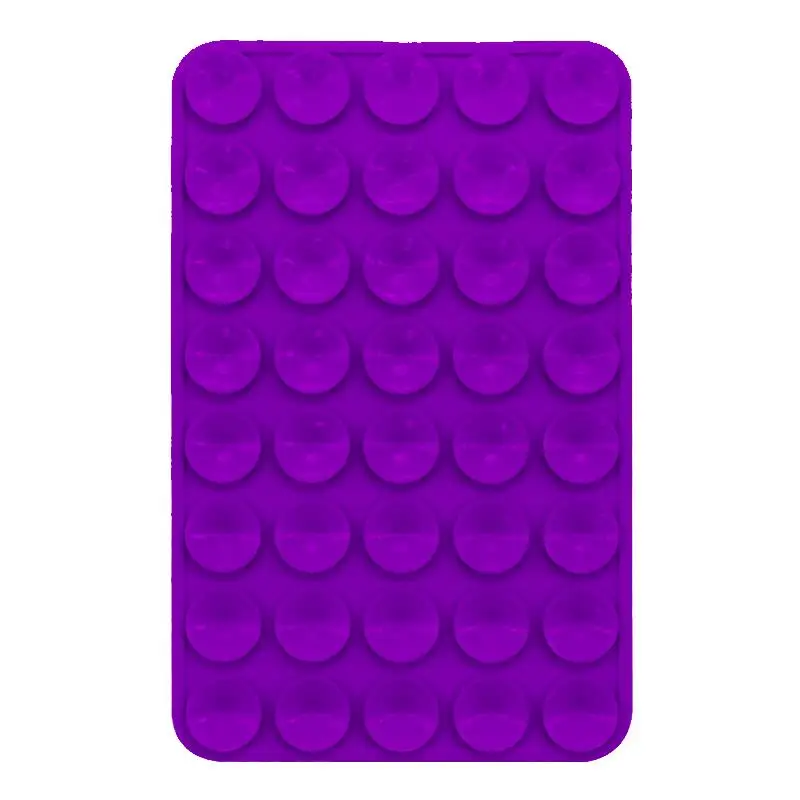 Silikon-Saugnapf-Telefonhalter, multifunktional, rutschfest, mobiles Fixierpad, doppelseitig, abnehmbar, für iPhone, Huawei, Tablet