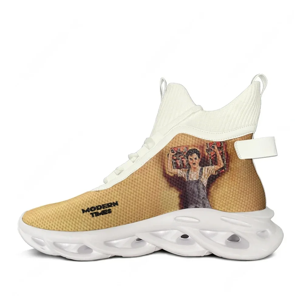 Modern Times High Top Flats Sneakers Mens Womens Teenager Sneaker High Quality Personalized Fashion Casual Shoe Customized Shoes