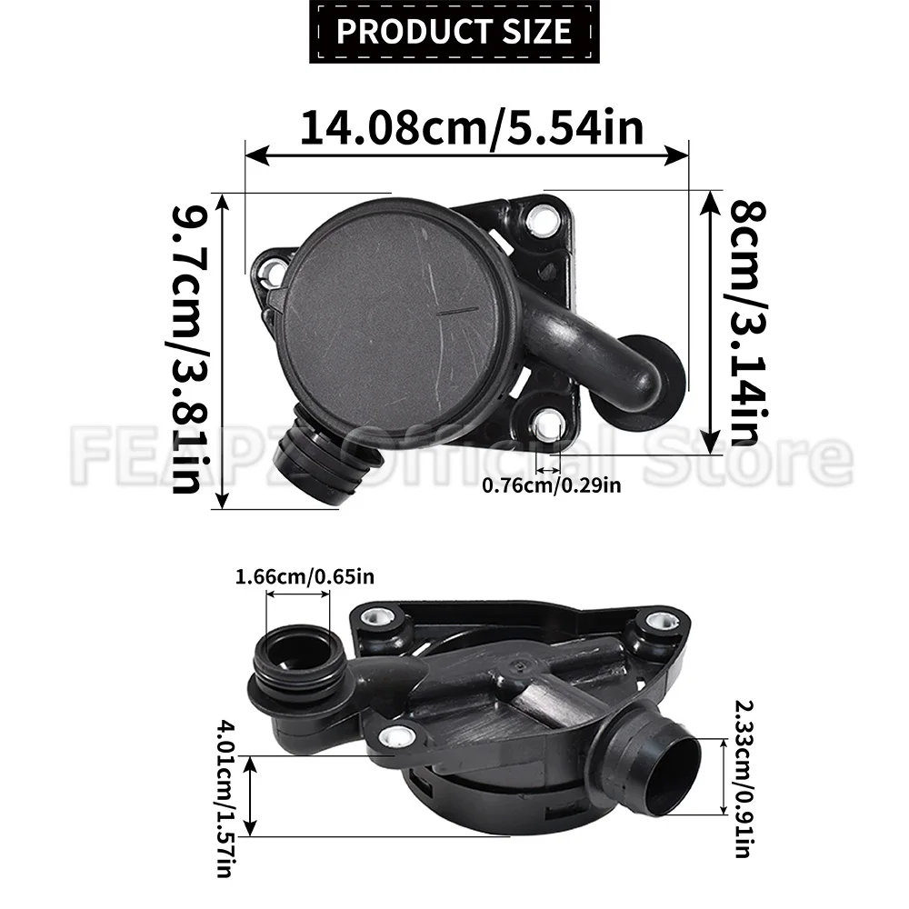 6420102091 6420100191 Engine Oil Separator Crankcase Breather Valve For Mercedes-Benz W164 X164 W251 W221 S320 Car Accessories