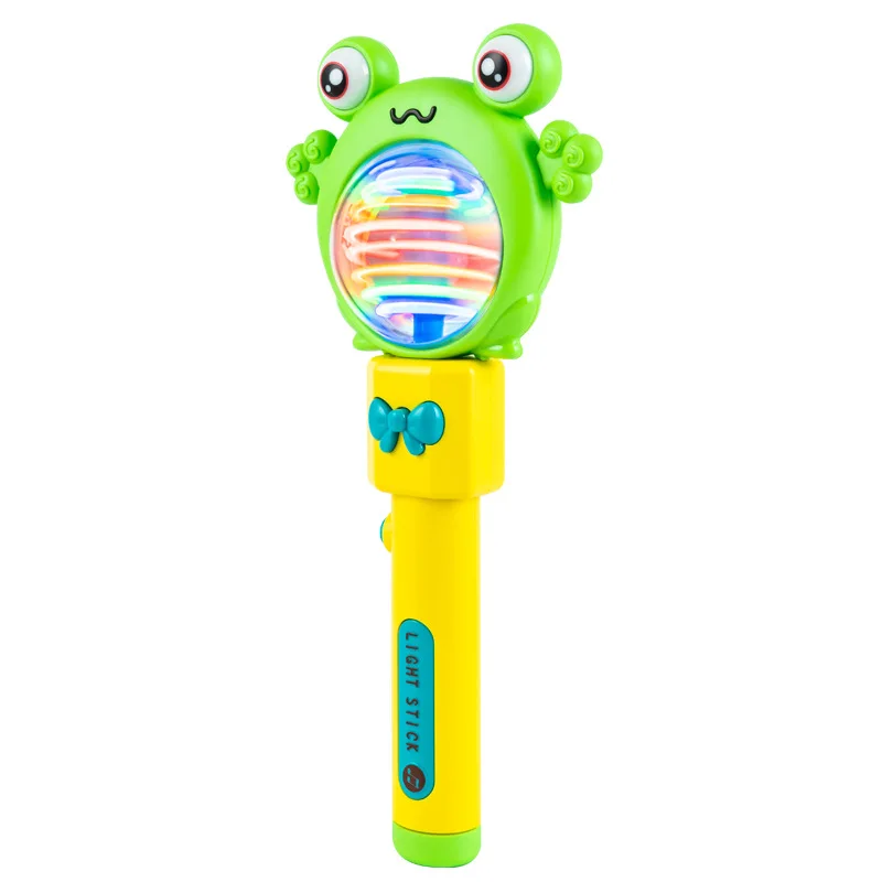 

Cartoon Cute Frog Rabbit Light-emitting Magic Wand Toy Children Music Wand Soft Rubber Ears Music Wand Magic Wand Baby Toys