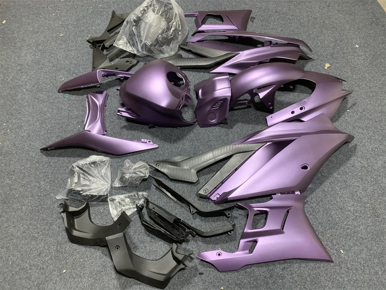 Motorcycle Fairing Kit for Yamaha R25 19-23 Year R3 2019 2020 2021 2022 2023 Fairing Bright Light Matte paint