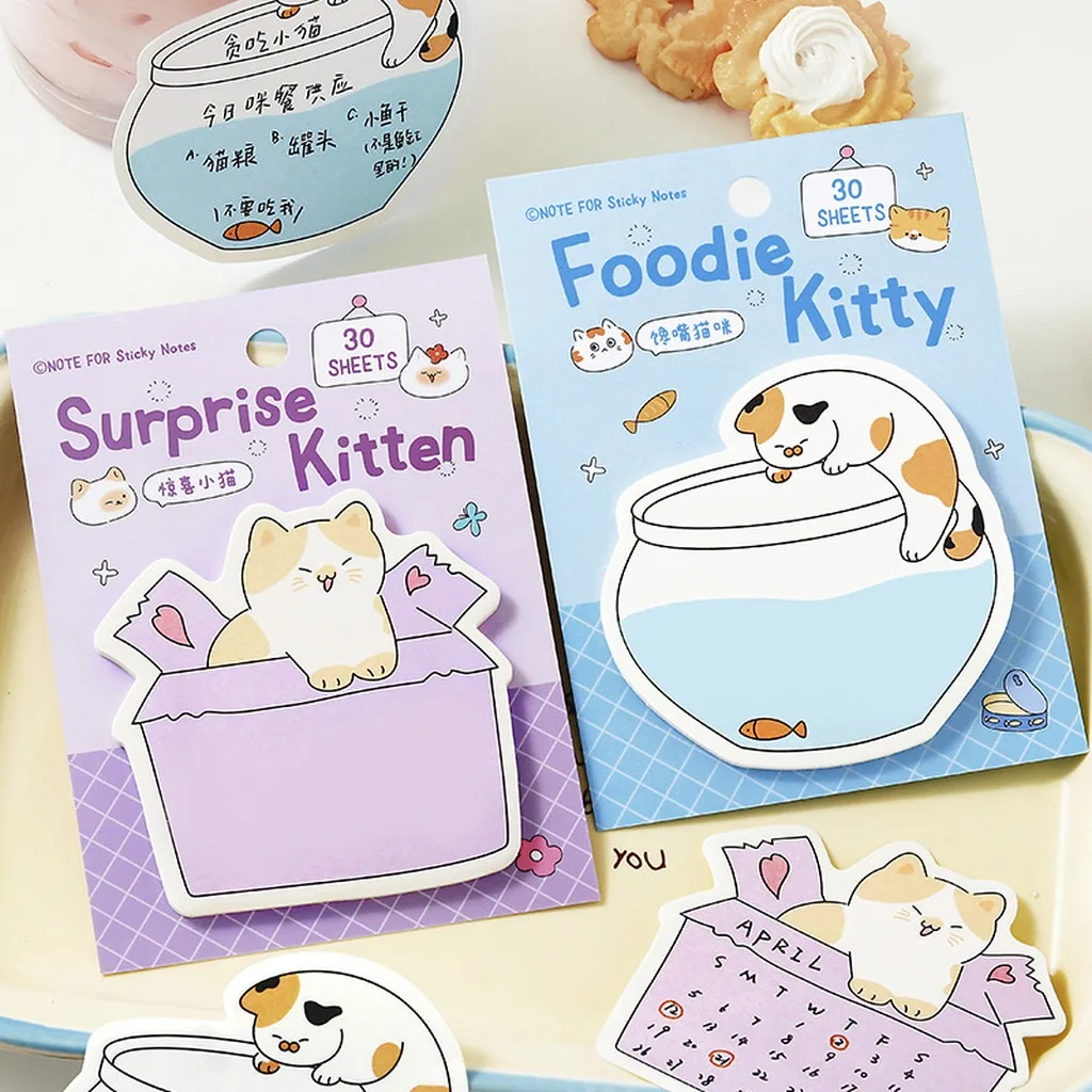 

And Puppy Sticky Notes Cartoon Cute Sticky Notes Cartoon Memo Pad Smooth Self-Adhesive Die Cut Notes For Office Memos Message