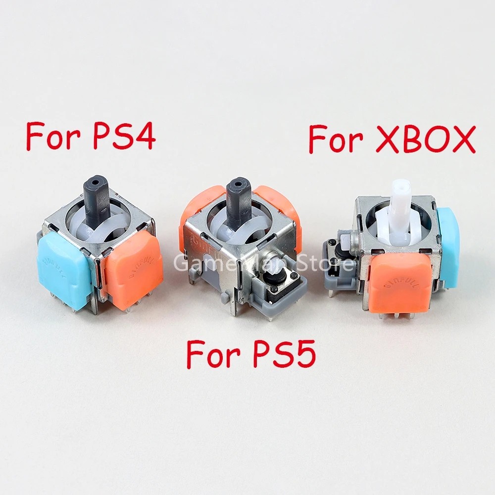 10 piezas de joystick electromagnético TMR V2 para PS5, joystick analógico 3D para PS4, pieza de reparación de joystick para controlador Xbox One Series