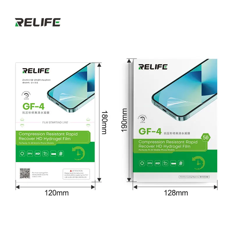 RELIFE GF-1 GF-2 GF-3 GF-4 Hydrogelfolie HD Matt Privatsphäre Druckbeständig Reparatur zum Schutz der Telefonbildschirmfolien-Schneidemaschine – Detail 14