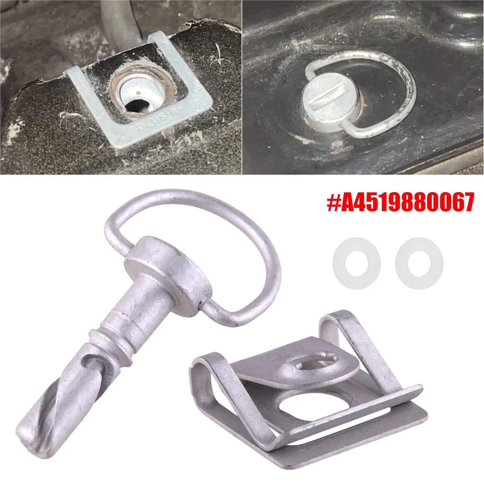 

Зажимы для блокировки крышки отсека двигателя, поворотная защелка, подходит для Smart Fortwo 2007-2015 A 4519880067 4519880067