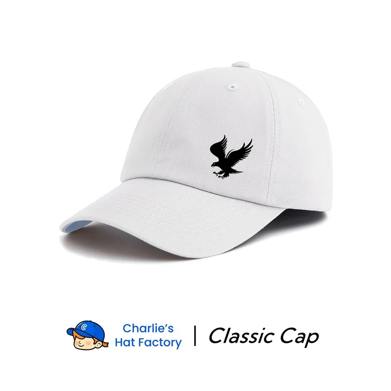 1 pc Eagle Printed Baseball Cap, Stylish Trendy Classic Soft Sweatband Adjustable Size