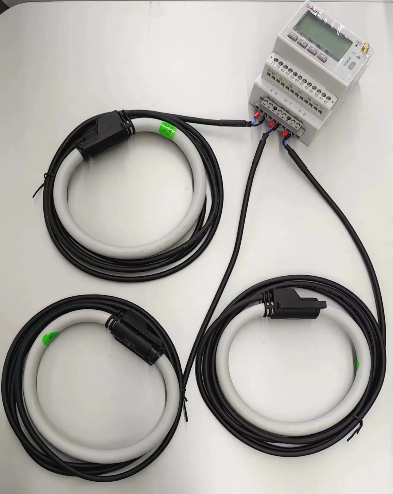 Acrel ADW300 Lorawan 4G Wifi 3 Phase Electric Power Meter with 3 Pcs 1000A/2000A Rogowski Coil Smart Energy Analyzer