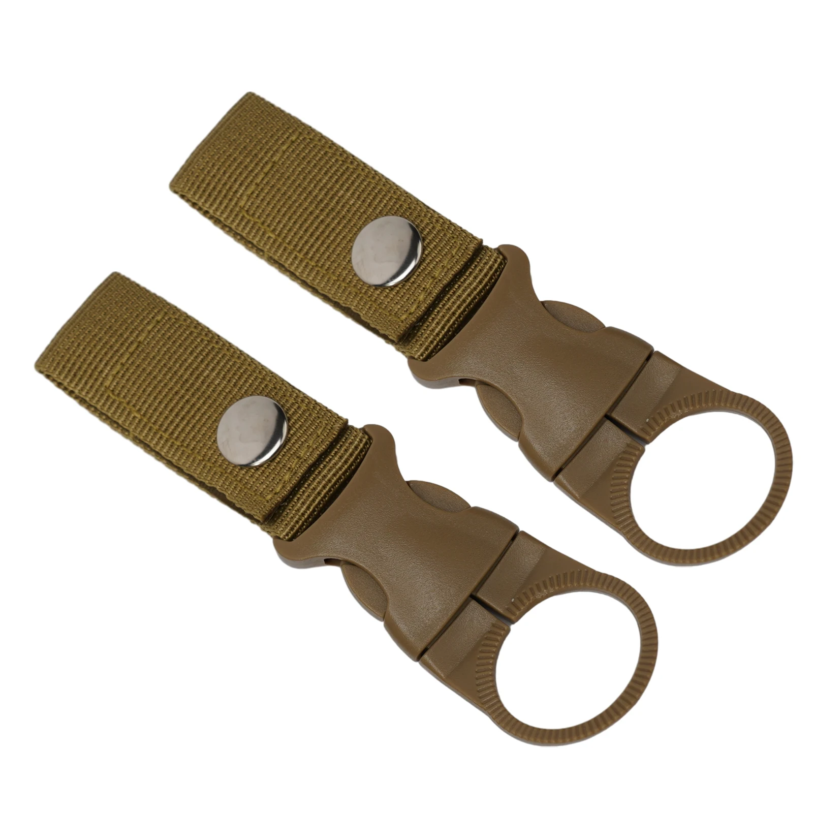 Stay Hydrated on your Outdoor Adventures with this 2pc Water Bottle Holder Clip Great for Climbing and Waist Belt MOLLE