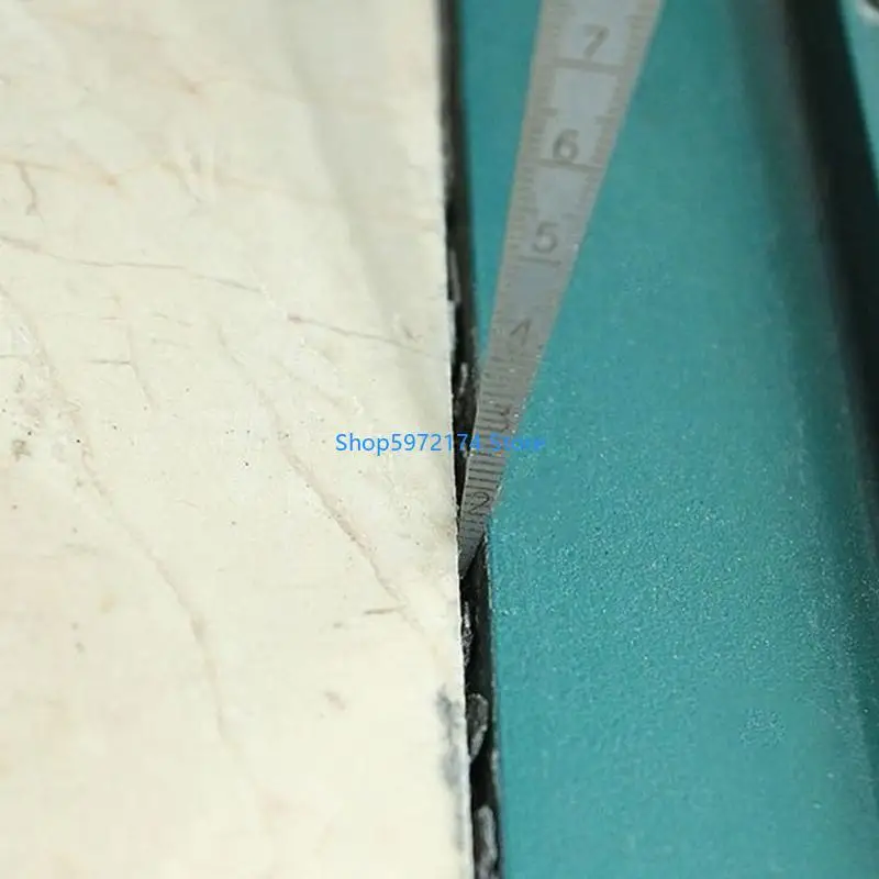 Y3NB 2 Pcs Taper Ruler Welding Taper Feeler Gauge Depth Ruler Hole Inspection for Measurement Tool 1-15mm 1-15cm