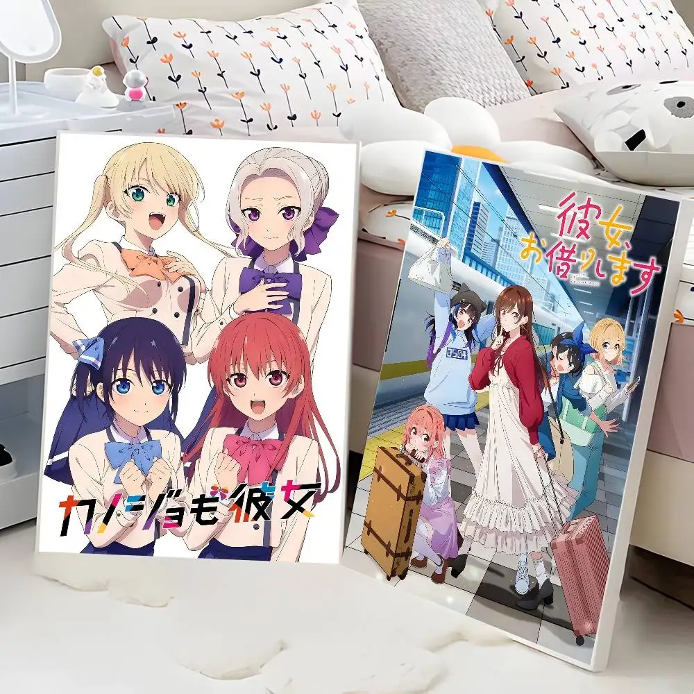 K-Kanojo Mo K-kanojo Anime Good Quality Prints And Posters Vintage Room Home Bar Cafe Decor Aesthetic Art Wall Painting