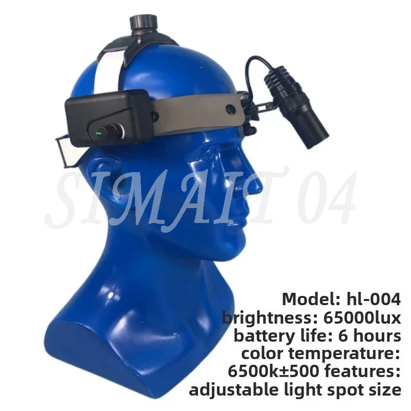 Head Mounted Lamp, Inspection Lamp LED Headlamp  30000LUX Spotlight 65000LUX 60000LUX