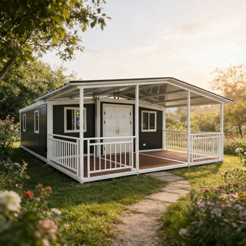 Chinese-made 2-5 Bedroom Prefabricated Houses, Prefabricated Modular Houses, and Expandable Container Houses