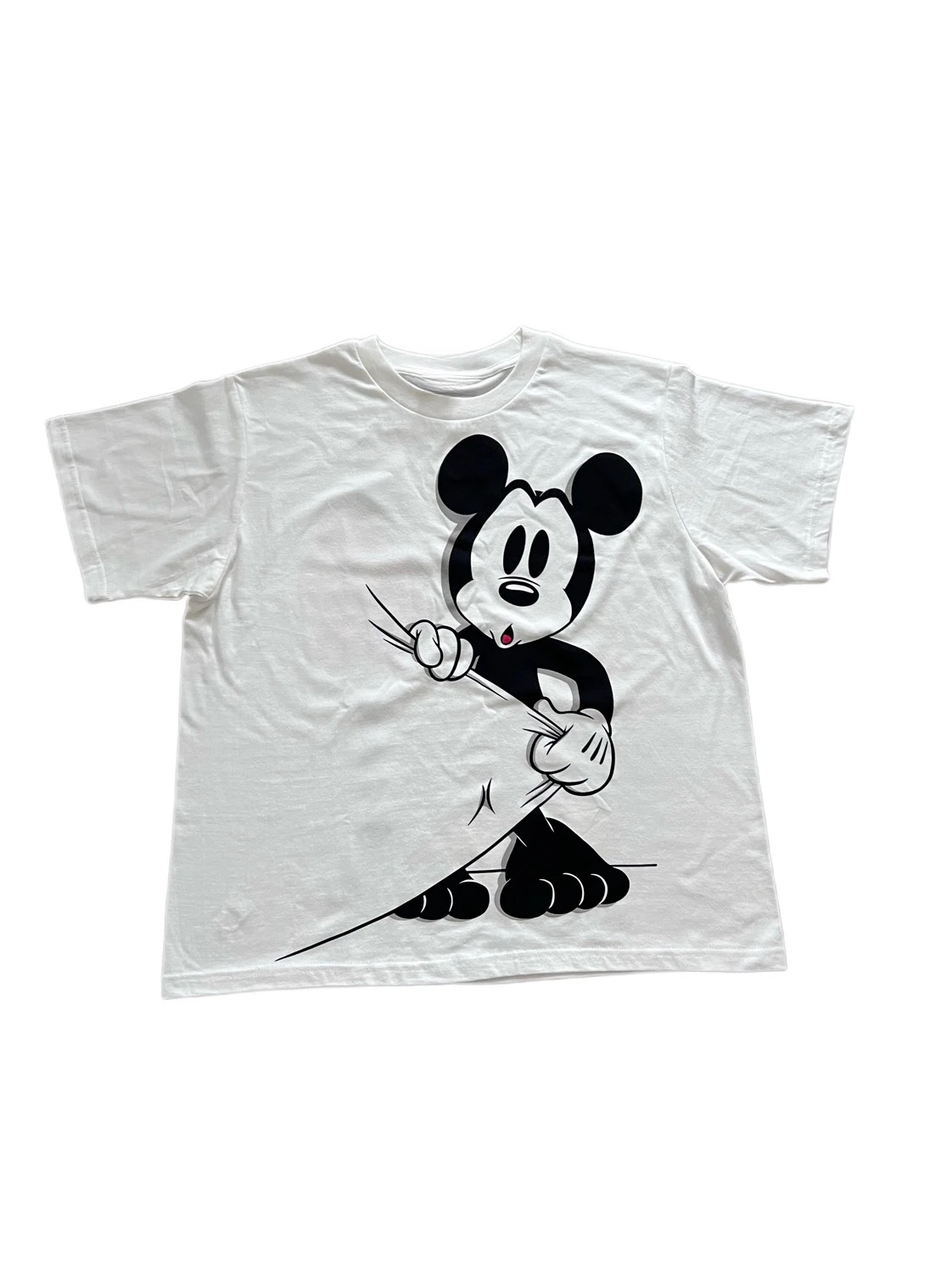

Disney Mickey Mouse Kids Boy Girl Summer T-Shirt Family Wear Parent-Child Wear Cartoon Animation Casual Comfort Short Sleeve Top