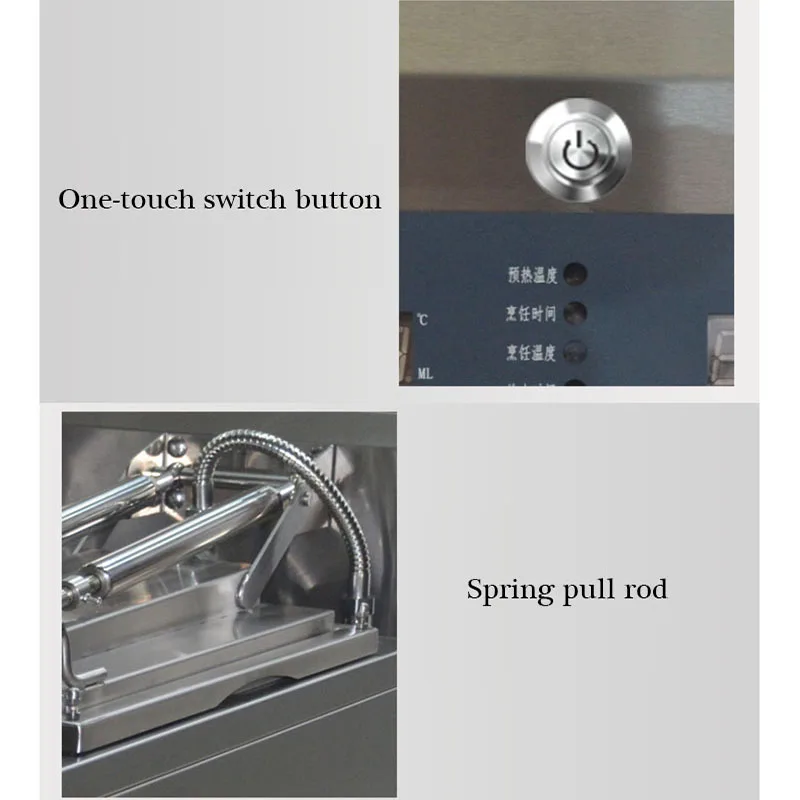 Commercial Electric Baking Pan Pot Sticker Machine Fried Dumplings Pancake Machine