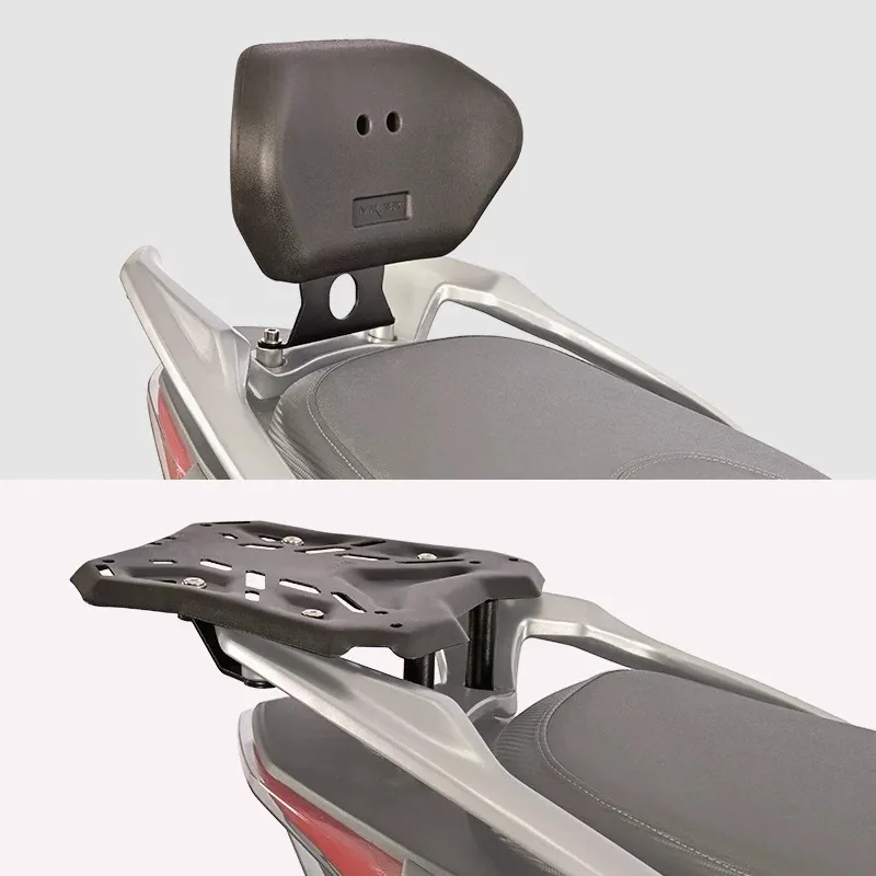 For KYMCO CT250 2023-2026 Rear Carrier Support Shelf Passenger Backrest Cushion Scooter Accessories