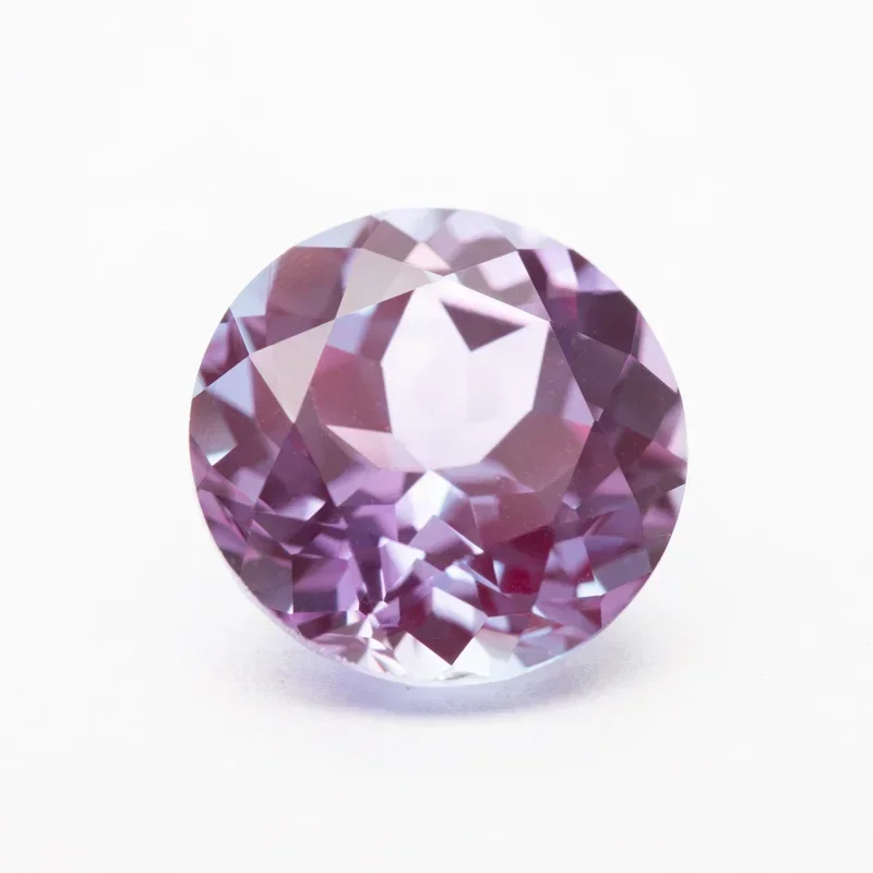 

Lab Grown Alexandrite Round Shape Change Color Charms Gemstone Advanced Jewelry Rings Earrings Making Certificate