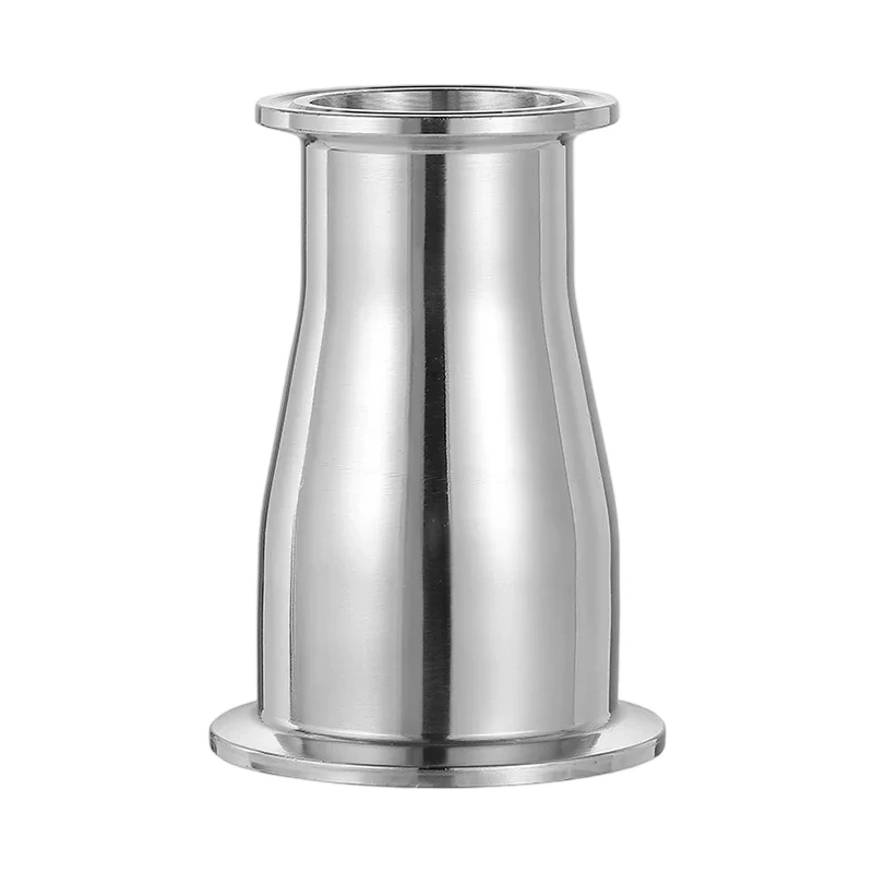 Sanitary Tri Clamp Concentric Reducer 304 Stainless Steel Ferrule OD 19-102mm 3/4