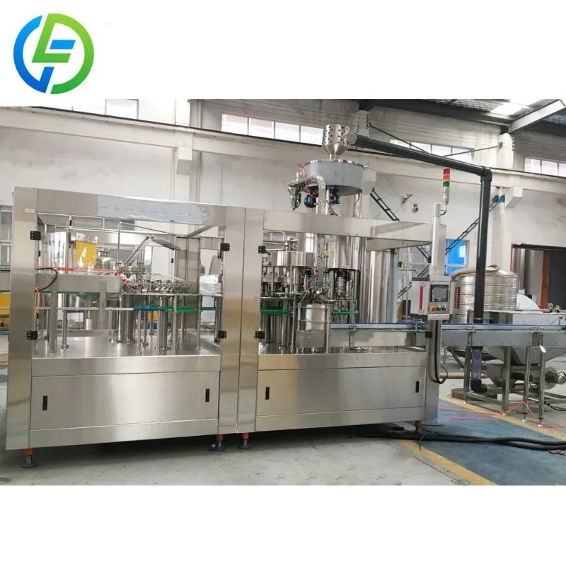 Carbonated Beverage Filling Machine / Coca Cola Soft Drink Csd Filling Production Line Manufacturer in China