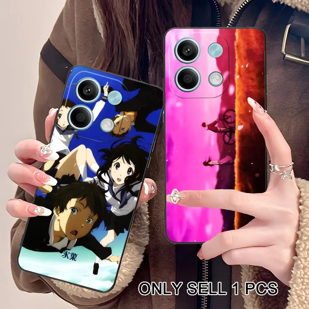 

Anime Hyouka Matte TPU Mobile Phone Case for POCO M7 M6 M5 M4 M3 X7 X6 X5 X4 X3 Pro GT 5G Colorful Printing Cover