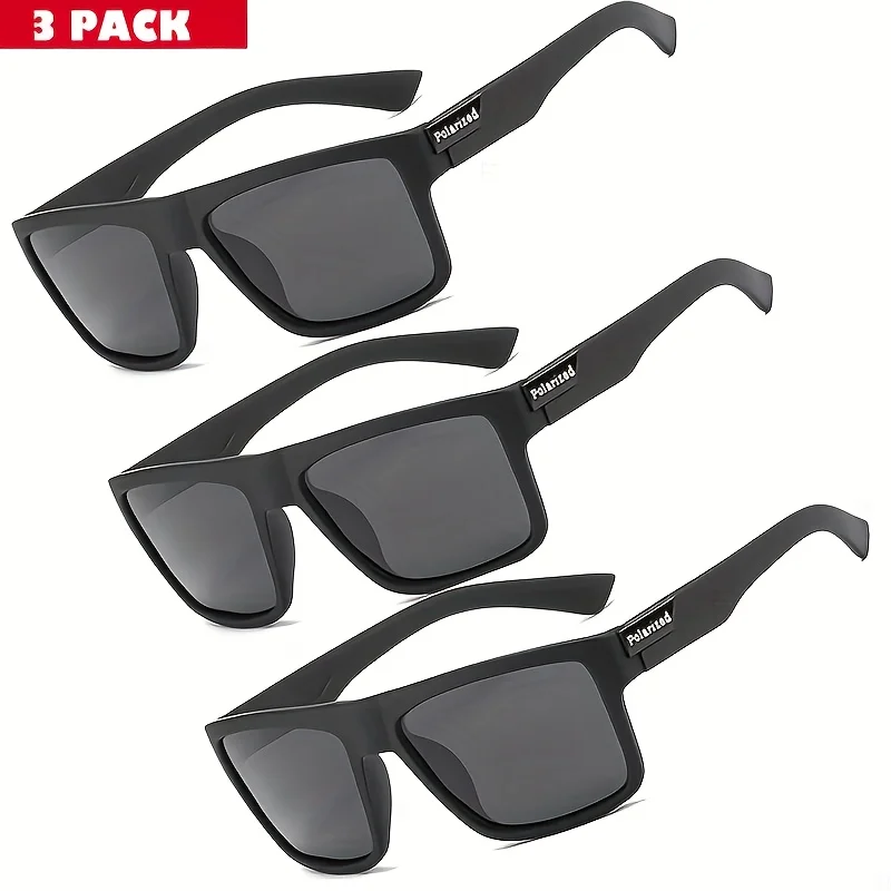 ZXWLYXGX 3PCS Polarized Sunglasses Unisex 4