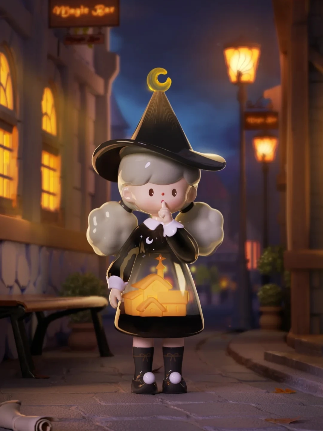 Neue Molinta Chasing Light Series Popcorn-Schwester der 12. Generation, trendige Blindbox, Molinta, handgefertigte Mystery-Box, süßes Mädchen-Geschenk-Ornament