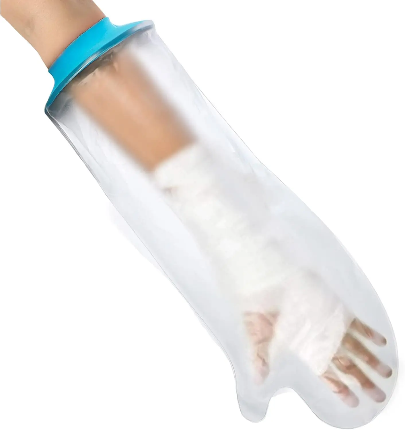 

Shower arm casting cover children's waterproof bathroom soft comfortable waterproof seal, keep the wound dry, 14.9 inches