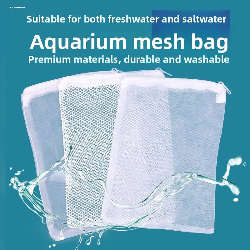 

Утолщенная сетчатая сумка-фильтр для аквариумного насоса с защитой от обратного всасывания, большой размер, для изоляции и циркуляции воды в небольших аквариумах