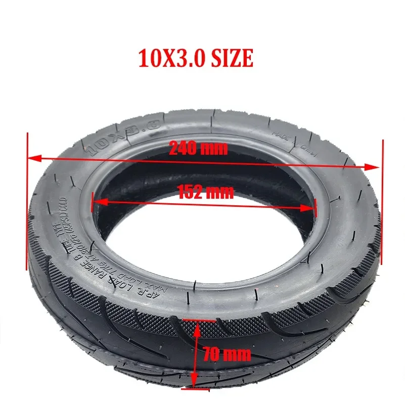 Neumático de 10 pulgadas, 10x2,50, 10x3,0, se adapta a patinete eléctrico, neumático de bicicleta de accionamiento de equilibrio, 10x2,5, inflable y tubo interior