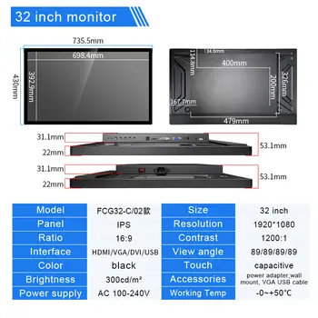 10 nejlepší prodej 32palcový monitor - №8