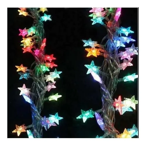 Feast SL-002 Mixed Color Star Christmas Tree Ornament & multi-Function LED