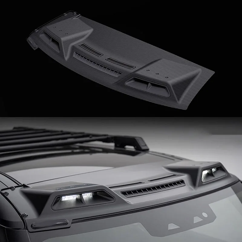 For New Defender 110/90/130 Carbon Fiber Front Roof spotlights With Two Led lamp High Quality New Arrivals