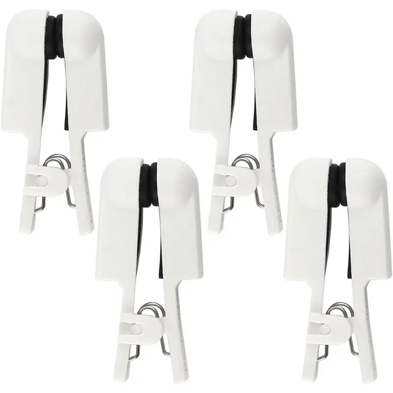 KSOL 2 Pair Ear Clip Electrode Double-Sided Rubber Head Comfortable, Compatible for Tens Unit & Stimulation