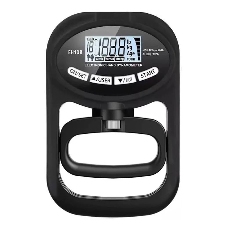 Electronic Hand Grip Strength Dynamometer, Fitness Hand Force Tester for Student Sports Measurement
