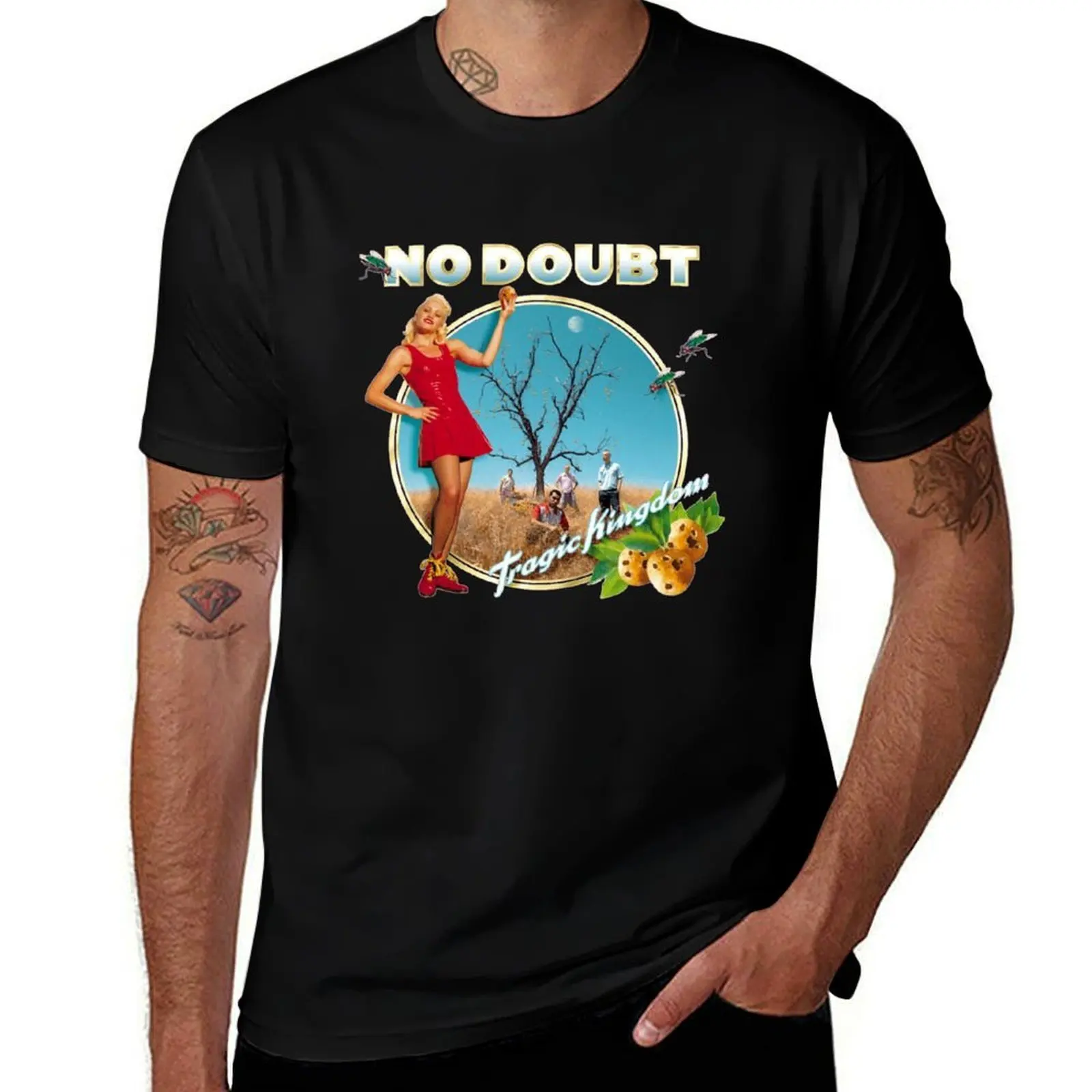 No Dou-bt Band Tr-agic Kin-gdom Tri blend 39pn 40p ? allbum, tour ,fans ,funny, happy, Anime Lover , hommes KENNETHKRUT T-Shirt