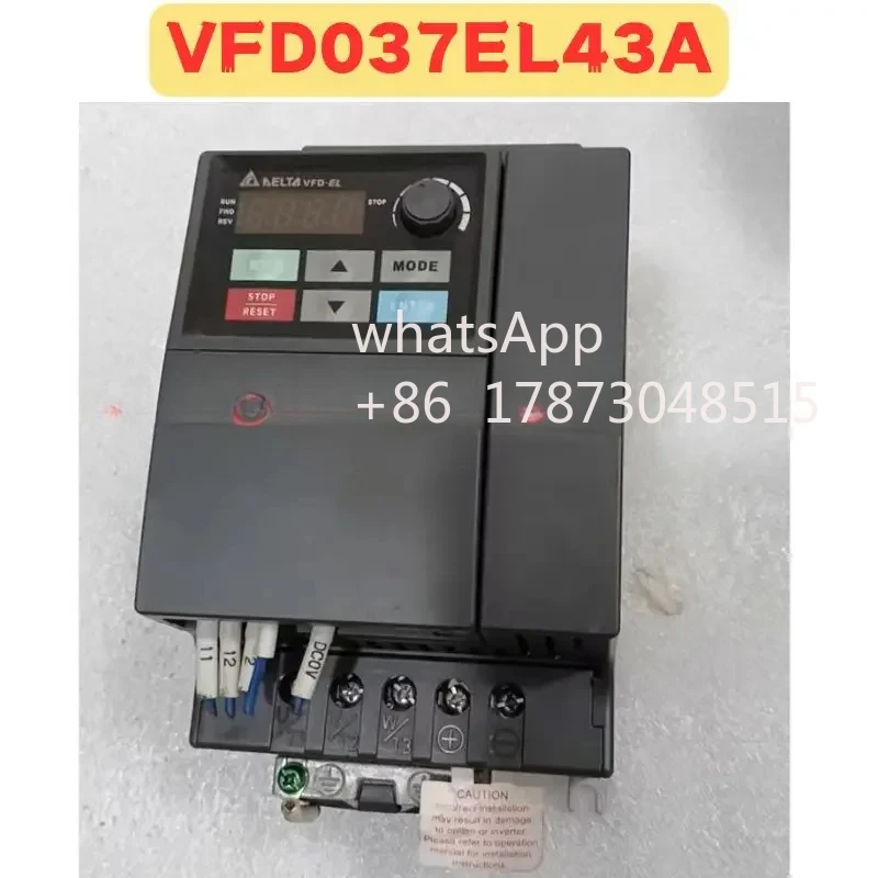 

Used Frequency Converter VFD037EL43A Normal Function Tested OK