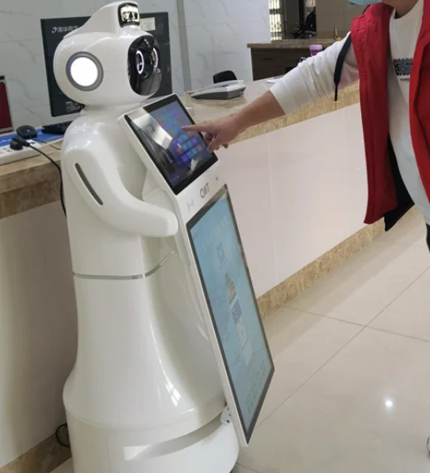 Factory Supply Humanoid Service Robot Service Restaurant Intelligent Interactive Service Robots