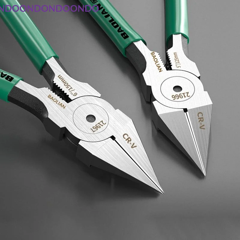 Professional Industrial Diagonal Cutting Pliers, High Durability Electrical Hand Tool