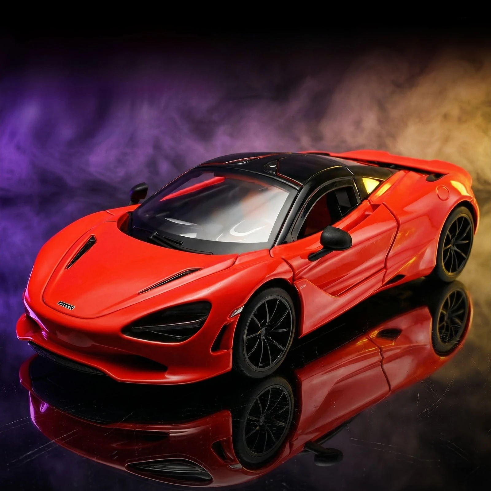 

1:18 750S сплав, модель спортивного автомобиля, имитация инерционного покрытия, детские игрушки, подарок, литая под давлением модель автомобиля из сплава, коллекционная