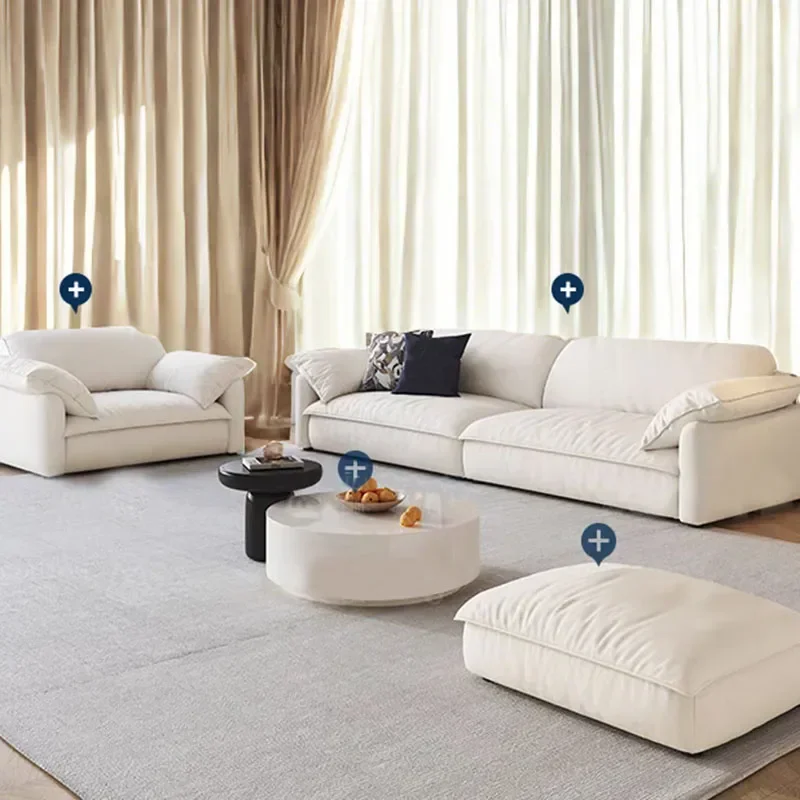 Conference Inflatable Cushion Sofas Modern Living Room Single Modern Elegant Sofas Corner Floor Elegant Muebles Trendy Furniture