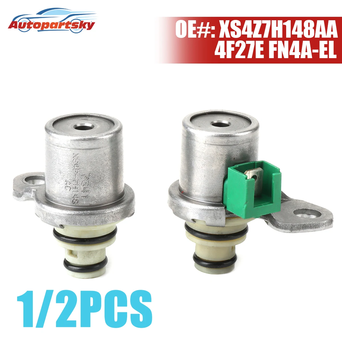 Transmission Shift Solenoid XS4Z7H148AA 4F27E FN4A-EL  For FOCUS 2.0L 2000-2008 For Mazda 3 5 6 2.0L 2.3L For PROTEGE 1999-2004