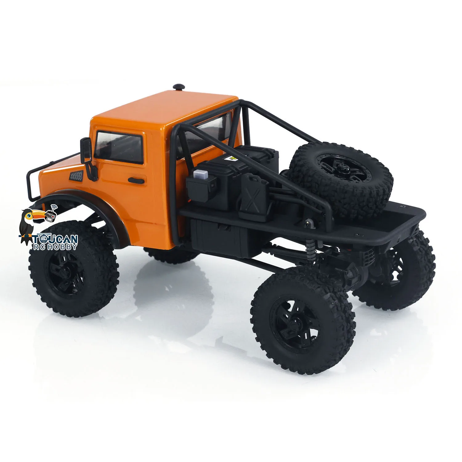 1/18 RC ロックオフロード車ワイヤレス 4WD クローラー車 HobbyPlus CR18P オフロードアドベンチャーディスプレイモデル TH24027-SMT7