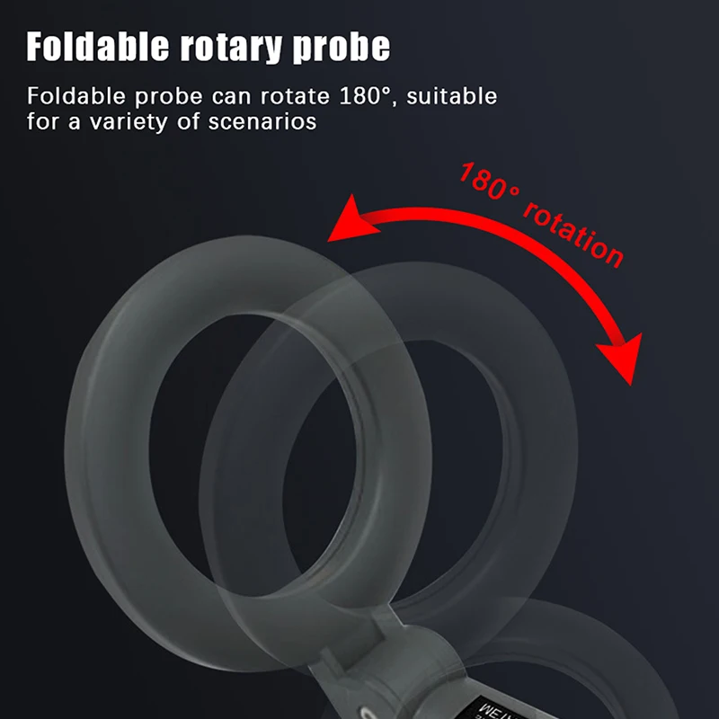 

Портативный ручной металлоискатель для поиска золота, детектор сокровищ, складной высокочувствительный инструмент для обнаружения металла, проверка безопасности