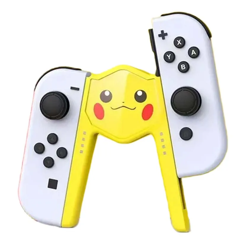 

Pikachu Cartoon Charging Grip Bracket for Nintendo Switch OLED NS Joy-con Controller Charging Dock for Switch Game Accessories