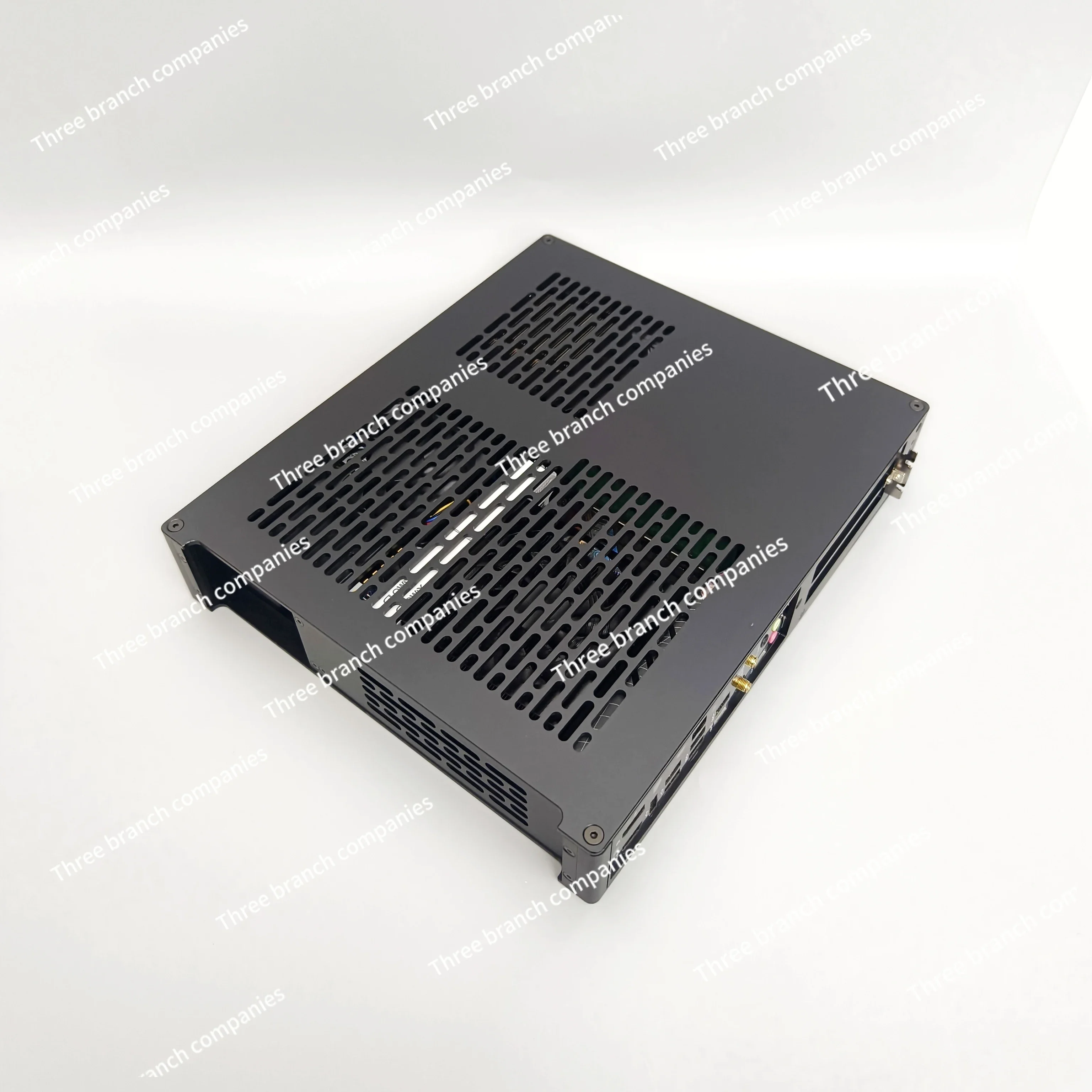 S35 chassis 4 liters portable mini tiled small host, supports dual fan graphics card