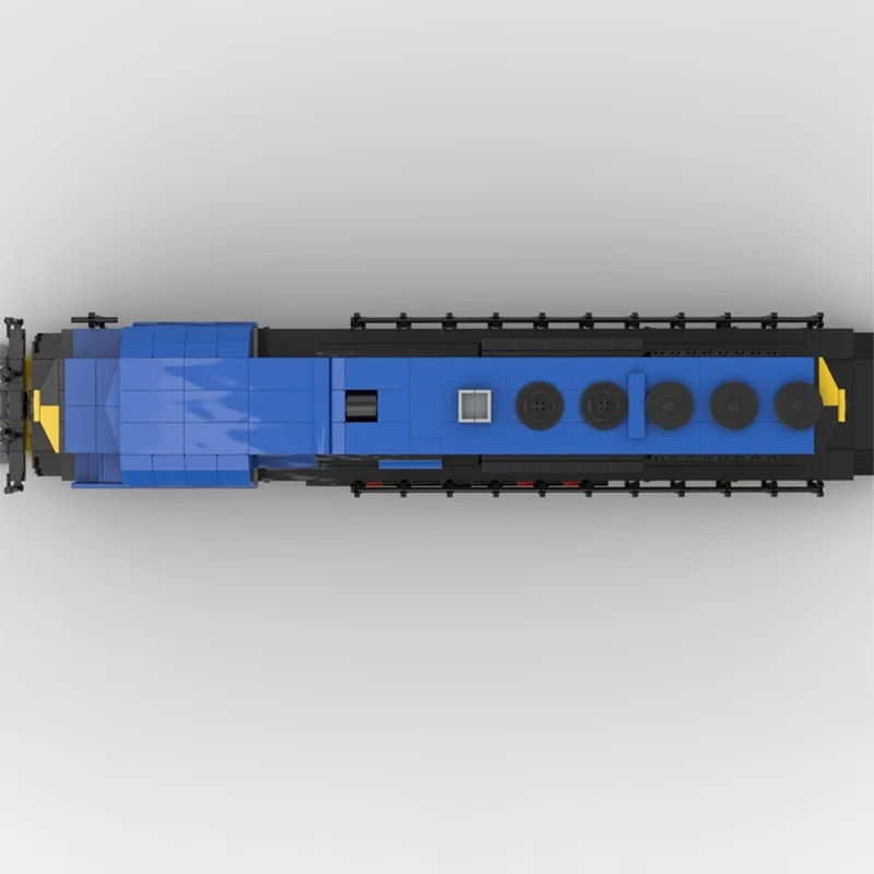 1221 قطعة MOC AWVR قطار RC نموذج مدرب اللبنات العمارة لتقوم بها بنفسك هدايا عيد الميلاد الإبداعية فكرة ألعاب من الطوب عيد ميلاد الاطفال #2