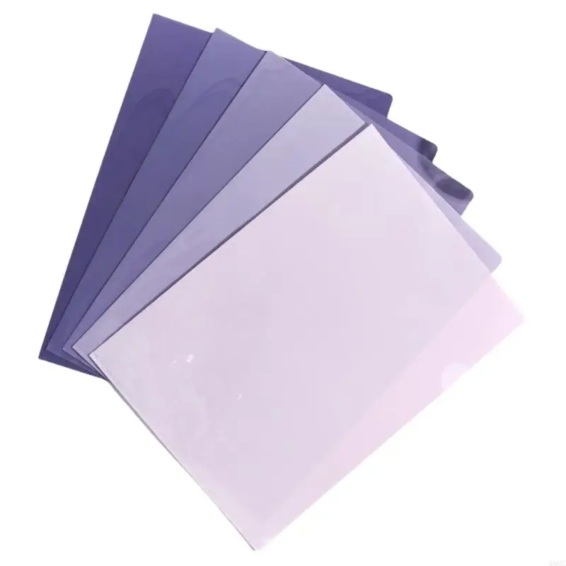 5pcs Clear Side Cut File File Fore для грандиозного презентации.
