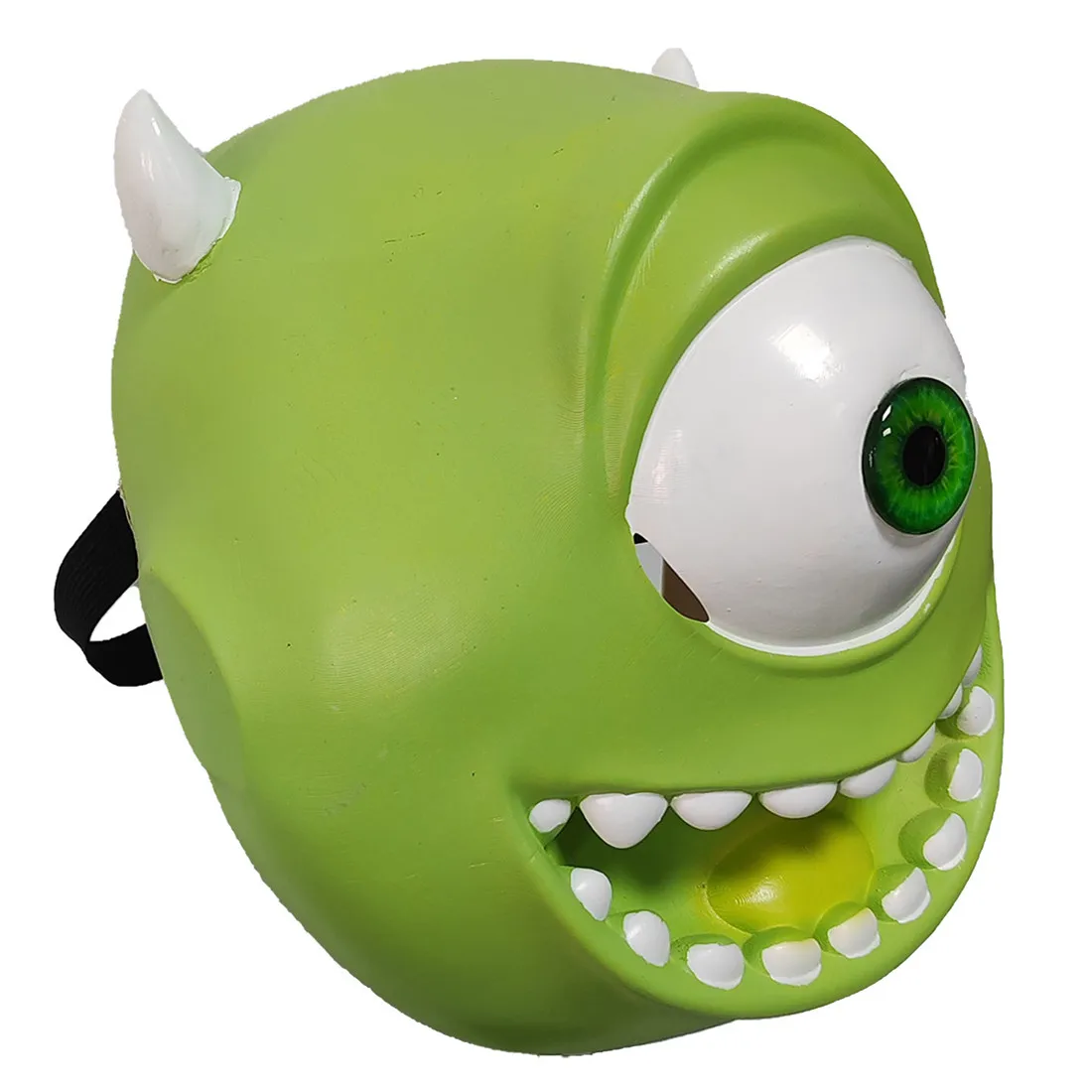 Grüne Einäugige Maske Halloween Latex Monster Lustige Party Karneval Cosplay Maske – Detail 5