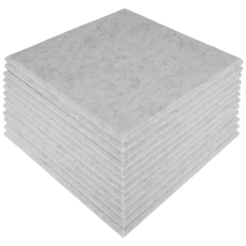

AA75-Self-Adhesive Acoustic Panels 12 Pack,12 X 12 X 0.4 Inch Sound Proof Padding,Sound Absorbing Panel For Home