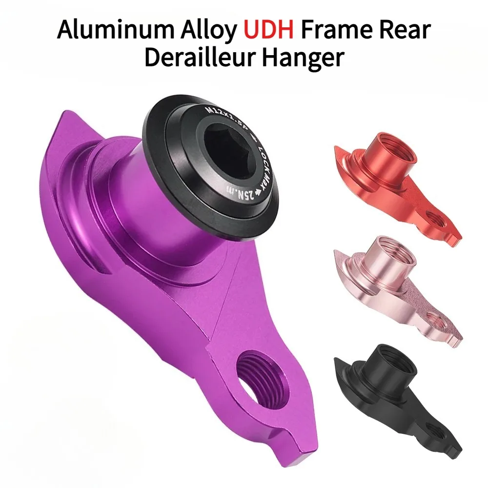 1PCS Bicycle Gear Tail Hook Parts  Transmission Hanger Aluminum Rear Transmission Hanger For UDH Bike Practical Parts